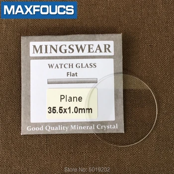 Mesa de vidrio mineral vidrio Plano espesor de 1,0 mm de diámetro 20 mm ~ 40 mm Cristal Transparente 41 piezas en total