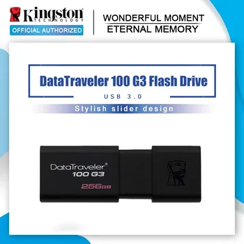 Kingston Unidades Flash USB de 8GB 16GB 32GB 64GB 128GB USB 3.0 Pen Drive de alta velocidad PenDrives DT100G3