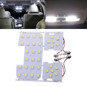 De Coche de 12V de Lectura LED Blanco Automático de Luces Interior de la Lámpara para Kia Rio K2 Coche Bombilla LED Para Hyundai Solaris Verna Car Styling Luz