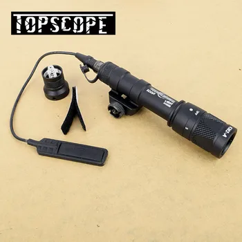 M600 M600V Ultra Scout Luz de Arma de Caza Estroboscópica Surefir Linterna Arma de fuego Arma de Luz de Montaje Para 20mm Weaver Picatinny Rail