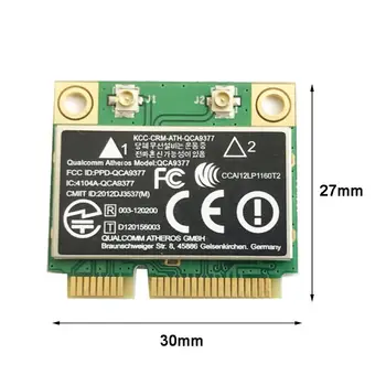 Para Atheros QCA9377 de Banda Dual BT4.2 Módulo WIFI Mini PCI-E Tarjeta Inalámbrica Adaptador de