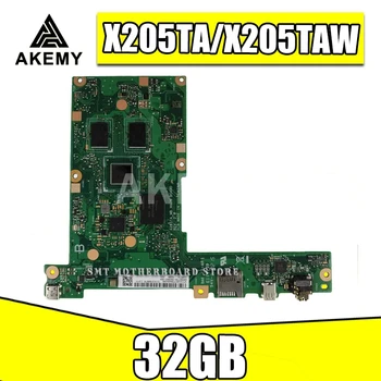 X205TA de la placa base para el ordenador portátil Para Asus X205TA X205TAW X205T X205 Pruebas de la placa base Original de 32 gb