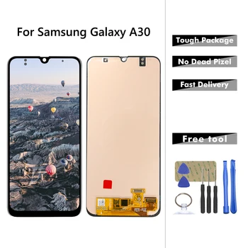 TFT LCD Para Samsung Galaxy A30 Pantalla LCD de Pantalla Táctil Digitalizador Asamblea A305 SM-A305FN/DS A305F/DS A305