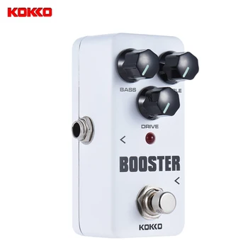 KOKKO FBS2 Mini Booster Pedal Portátil 2-Band EQ Guitarra Pedal de Efectos de Alta Calidad de la Guitarra de Partes y Accesorios