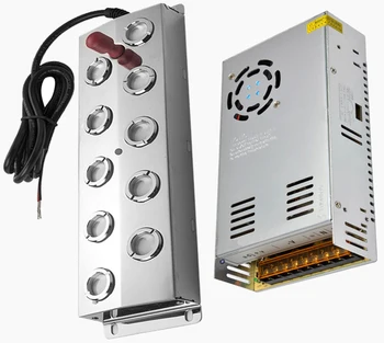 110-220V Domésticos Y Comerciales Ultrasónico de la Niebla Maker Nebulizador 10 Cabeza Humidificador de 5 kg/H Atomizador
