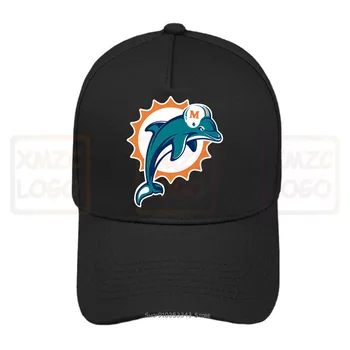 Los delfines de Miami de Color Negro DE los Hombres Gorra de Béisbol Gorra de Béisbol de los Sombreros de las Mujeres de los Hombres