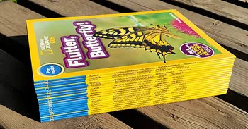 20 Libros de National Geographic Kids Lectores Pre-lector Listo Para Leer en inglés la Lectura de Libros Infierno de la Vida en la Escuela secundaria