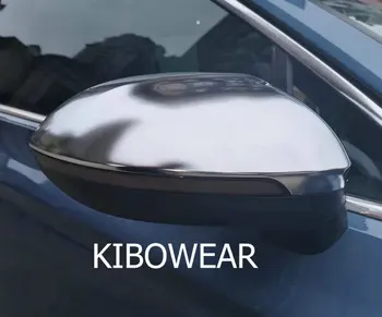 Kibowear para Volkswagen Passat B8 Variante de 2018 2019 Cromo cepillado Ala Espejo Cubre Tapas Mate 2016 2017 Arteon