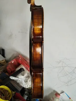 4/4 violín Stradi modelo 1715 de antigüedades de estilo antiguo, de color oscuro con accesorios