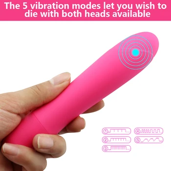 Adulto Juguetes Sexuales para la Mujer Vibrador Vibradores Consolador G-spot anal y Estimulador de clítoris Multi-velocidad AV Magic Wand Masajeador de Sex Shop