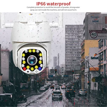 INQMEGA Auto de Seguimiento PTZ Cámara IP 1080P Domo de alta Velocidad WiFi Inalámbrico de la Cámara CCTV al aire libre de la Seguridad de Vigilancia de la Cámara a prueba de agua