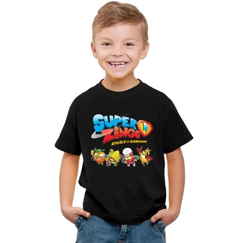 2020 de Verano Niños CAMISETAS Super Molestias Serie 4 Camiseta de Bebé Niño Tops Niño Tees de la Muchacha de los Niños Camiseta Superzings Niños T-shirts