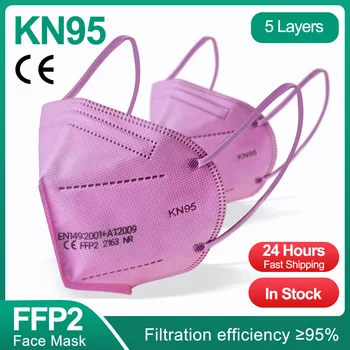 Kn95 mascarilla ffp2 máscara Reutilizable 5-capa de máscara con filtro de protección de la seguridad masque fpp2 mascarillas mondkapjes maseczka ochronna