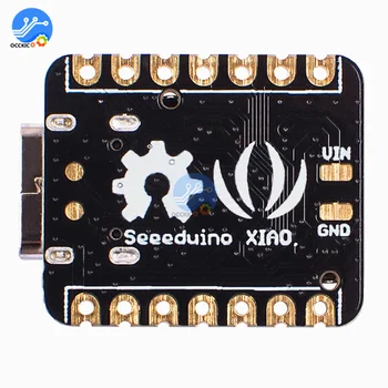 Para XIAO Microcontrolador-SAMD21 Cortex M0 + Nano SAMD21 48MHZ Cortex M0+ cable USB Tipo-c SPI del Micro-Controlador de la Placa De Arduino