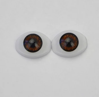 2 pares de Ajuste por 11 Pulgadas Bebés Renacidos Muñeca Accesorios de 11 mm de Muñecas Juguetes Ojos de Acrílico Realistas en 3 Diferentes Colores Se Pueden Elegir