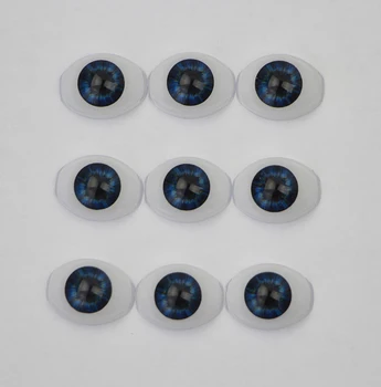 2 pares de Ajuste por 11 Pulgadas Bebés Renacidos Muñeca Accesorios de 11 mm de Muñecas Juguetes Ojos de Acrílico Realistas en 3 Diferentes Colores Se Pueden Elegir