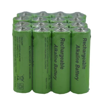 Alta Eficiencia Energética y Baja Auto-Descarga de 1,5 V LR6 AA Alcalinas Recargables de la Batería para Cámara de Juguete Shavermice