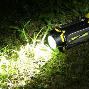 Camping Linterna Multifuncional USB Recargable de 6 Modos de Luz Plegable de Emergencia al aire libre Senderismo Pesca de la Carpa de la Lámpara de la Linterna