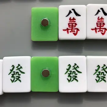 20PCS Imán de Nevera Creativo Mahjong de Forma Imán del Refrigerador Nevera Decoración