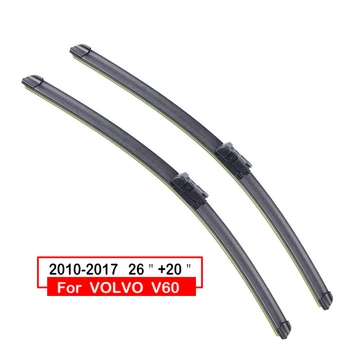 De Hoja de Limpiaparabrisas Para VOLVO V60 2010-2017 de los Accesorios del Coche de la ventana delantera limpiaparabrisas cuchilla