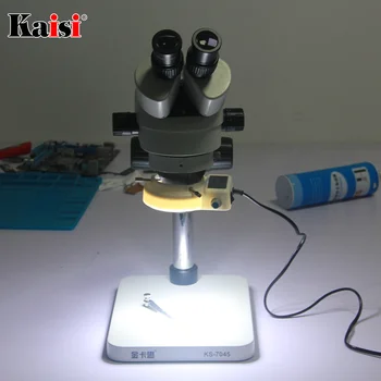 Kaisi Ultrafino 60 LED Ajustable Anillo iluminador de Luz de la Lámpara Para el Microscopio ESTÉREO con ZOOM de la UE/US Plug
