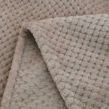 10Home Textil polar de microfibra cubierta de manta de la cama 200x230cm gran sofá de felpa gruesa manta de color rosa manta pequeña para los niños