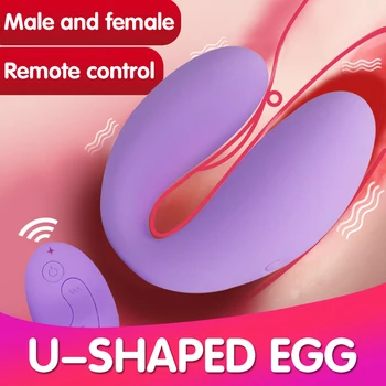 10 la Velocidad U Tipo de Vibradores para Mujeres USB Recargable Punto G Parejas Vibrador Masajeador de Clítoris Juguetes Sexuales para las Mujeres el Sexo el Amor de Productos