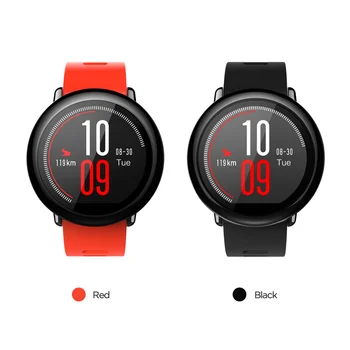 Original Amazfit Ritmo Smartwatch Amazfit Reloj Inteligente Bluetooth Notificación de la Información del GPS Empuje Monitor de Ritmo Cardíaco para Android