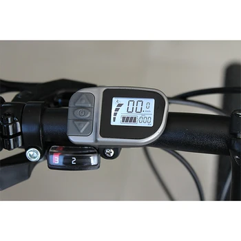 VLCD6 Pantalla LCD para TONGSHENG eBike Mediados de la Unidad de Motor TSDZ2 Kit de bicicleta eléctrica/LCD6