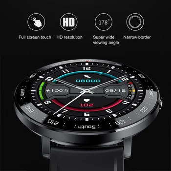 LIGE Nuevo reloj Inteligente de los Hombres impermeables 1.3 Completa de la pantalla táctil de los Deportes reloj Inteligente de las Señoras de la frecuencia cardíaca de Fitness tracker Hombres reloj Inteligente