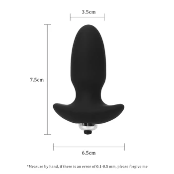 EXVOID Bala Vibrador Juguetes Sexuales para Mujeres Adultas Productos de Próstata Masajeador de Silicona Butt Plug Anal Beads Vibrador, Vibrador Anal