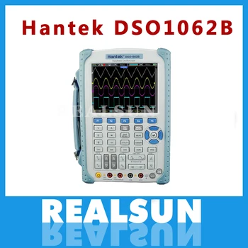 Portátil Hantek DSO1062B-Osciloscopio de 2 Canales de 60MHZ 1GSa/s sample rate 1M de Memoria Profundidad de 6000 Cuenta con DMM con gráfico de barras analógico