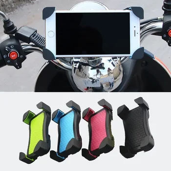 GPS Montar Motocicleta soporte para Smartphone Móvil de Teléfono de Soporte Moto Scooter Navegador Soporte de teléfono Celular Titular de Accesorios