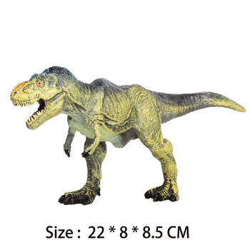 20 * 7 * 11 cm de disco Duro de Gran tamaño Hueco de Simulación Modelo de Juguete de Dinosaurio T-Rex Stegosaurus de los Niños de Juguete
