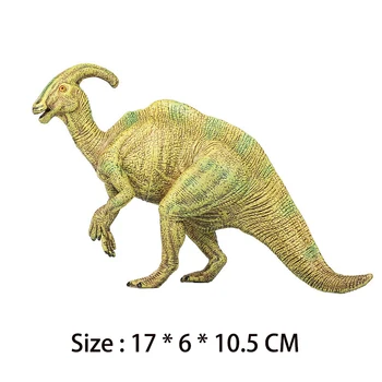 20 * 7 * 11 cm de disco Duro de Gran tamaño Hueco de Simulación Modelo de Juguete de Dinosaurio T-Rex Stegosaurus de los Niños de Juguete