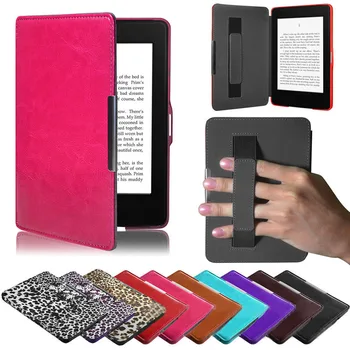 Funda Protectora Para El Amazon Kindle Paperwhite 5 Caja De La Tableta Ultra Delgado Cuero Smart Cover Funda Para Amazon Kindle Paperwhite 5
