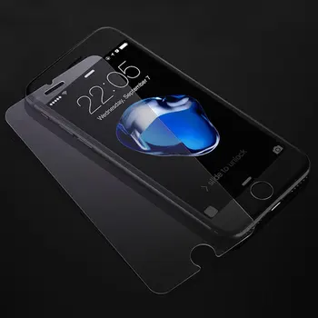 50 Pcs Para Alppe iPhone 7 8 6 6 2.5 d 0,26 mm de la Prima de Cristal Templado Protector de Pantalla para iPhone 7 8 Plus de la película protectora