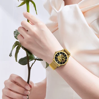 FORSINING de relojes de Lujo para las Mujeres Mecánica de las Señoras de los Relojes de la Marca Superior de Regalo Dropshipping 2020 Mejor Venta de Productos zegarek damski