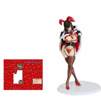 28cm Escala 1/6 Japón Anime Nativo de Mataro Navidad Conejito Sxy Chica de PVC Figura de Acción de Juguete Adulto Estatua Modelo de la Colección de Muñecas Regalos