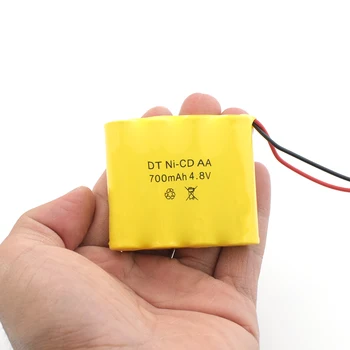 1 2 4 8pcs/lote 4.8 V 700mAh Juguetes de Control Remoto juguete Eléctrico de seguridad de instalaciones eléctrica de juguete de NI-CD AA de la batería batería del grupo