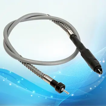 Cable de extensión Flexible del Eje Rotatorio de la Amoladora de la Herramienta + M8 Mandril Sin llave para Dremel