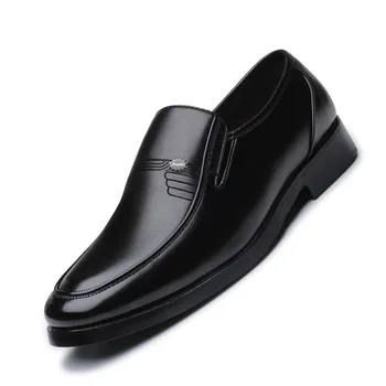 Negro Para Hombre De La Boda Mocasines De Hombres De Negocios Zapatos De Cuero De Zapatos Formales De Los Hombres De La Oficina De Oxford Zapatos De Zapatos De Vestir Para Hombre 556