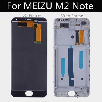 Para Meizu M2 Nota M571 Pantalla LCD de Pantalla Táctil Digitalizador Asamblea de Reemplazo PARA Meizu Meilan Note2