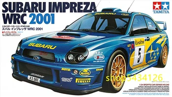 Tamiya 24240 Coche de la Construcción de modelos de Kits de Escala 1/24 Subaru Impreza WRC 2001 Racing de Montaje de Autos de Juguete