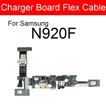 USB conector de Carga de la Junta Para Samsung Galaxy Note 5 N920C N920F N920G N920i N920K N920L N920P N920S N920T N920V N9200 N920A Partes
