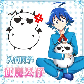 Japón Anime Mairimashita! La estación de Iruma-kun Suzuki Iruma Familiar Cosplay Lindo de la Muñeca de la Felpa de Peluche Cojín Almohada de dibujos animados Toy 30cm