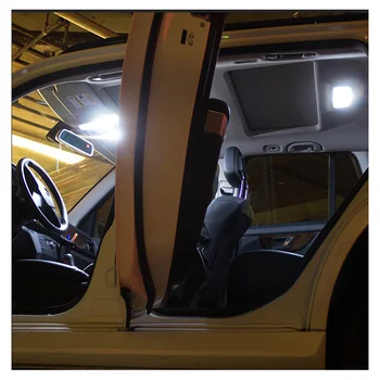 11pcs LED Blanco Luz Interior de Techo Bombillas Kit de Ajuste Para el año 2013 2016 2017 Toyota Avalon Mapa de la Cúpula de la Cortesía de la Licencia de la Lámpara