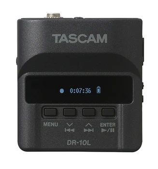 Original TASCAM DR-10L grabadora digital con micrófono de solapa Micro Grabadora de Bolsillo diseñado para el realizador y camarógrafo