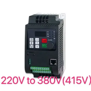 Solo 1 3 fase 220v 380v 2.2 kw vector variador de frecuencia VSD variadores de frecuencia de ac del inversor convertidor
