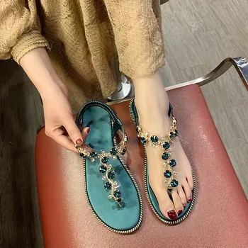 2020 Verano de las Mujeres Sandalias antideslizantes boca de Pez hermoso Zapatos de las Señoras de 2020 Moda Desgaste-resistente de la Playa de Zapatos de las Sandalias